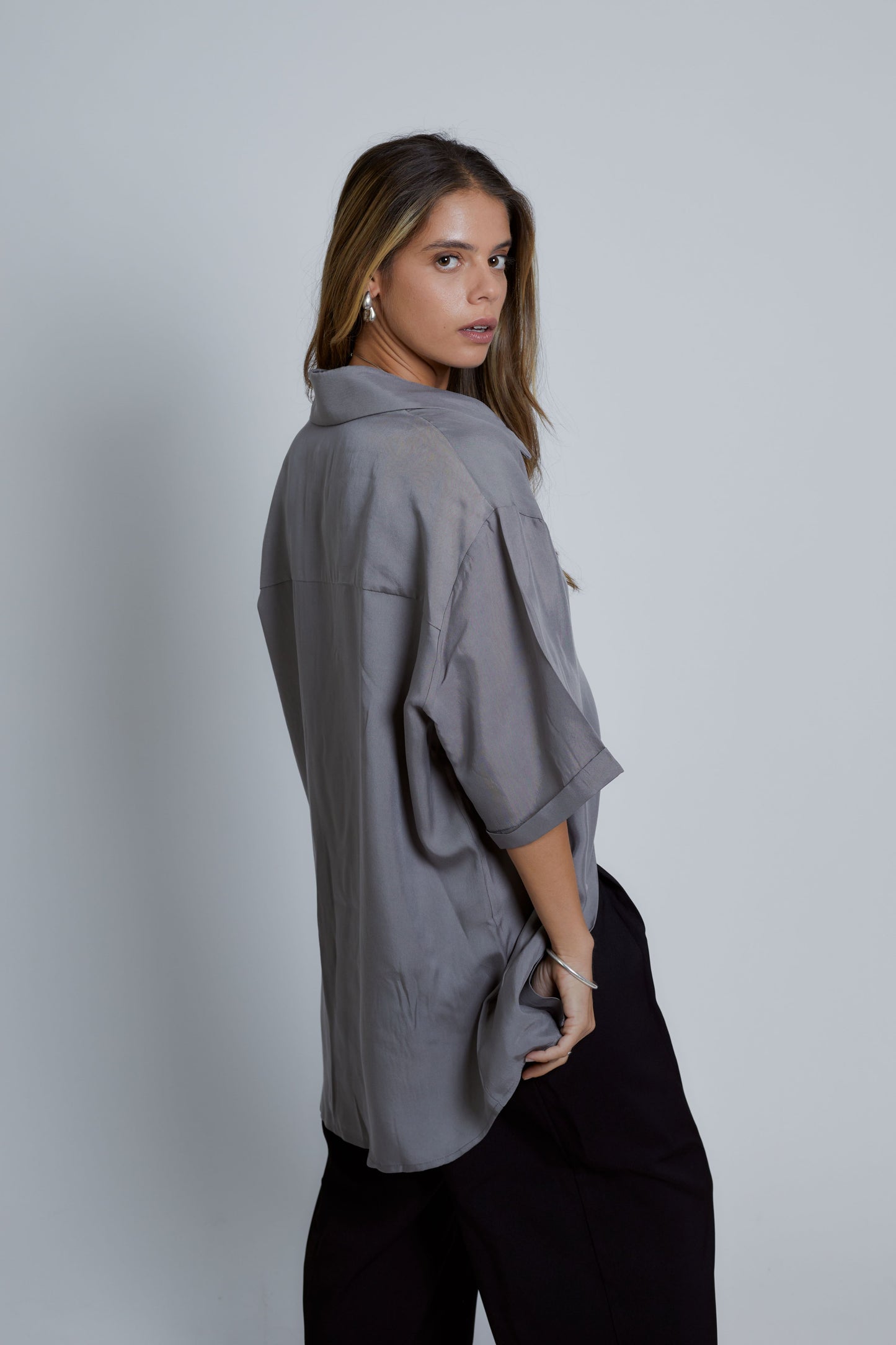 Short sleeve button shirt