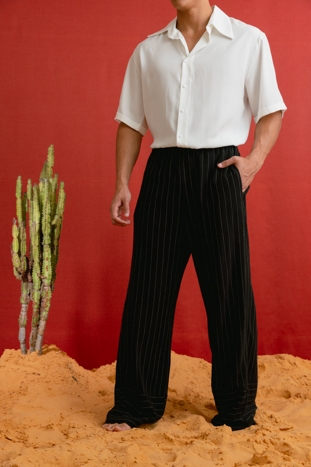 RAY PANTS- BLACK
