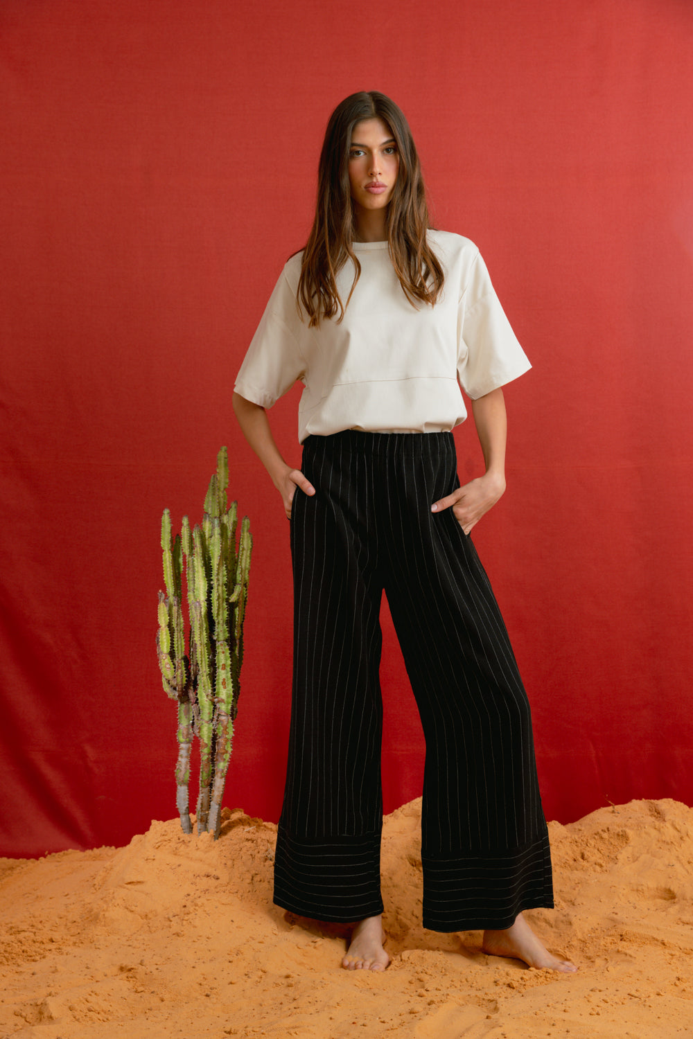 RAY PANTS- BLACK