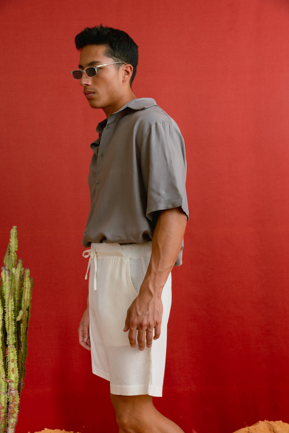 Short sleeve button shirt