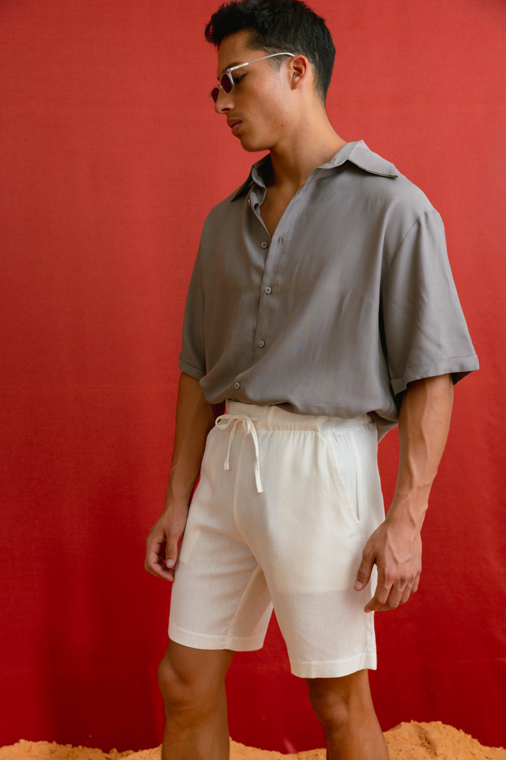 Short sleeve button shirt