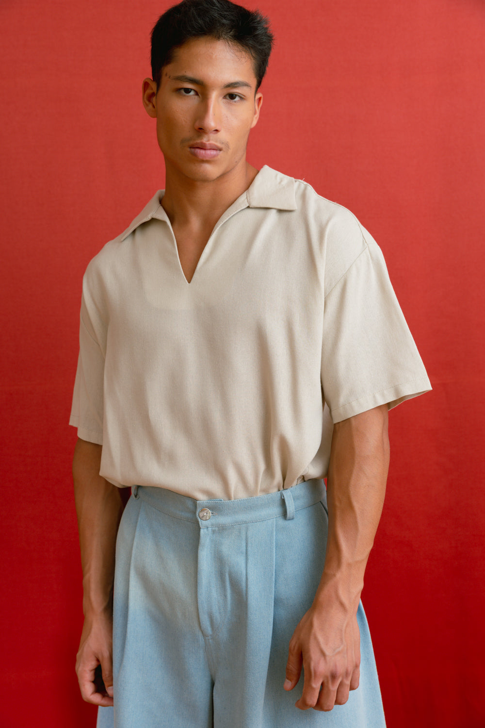 SUNS SHIRT-KHAKI