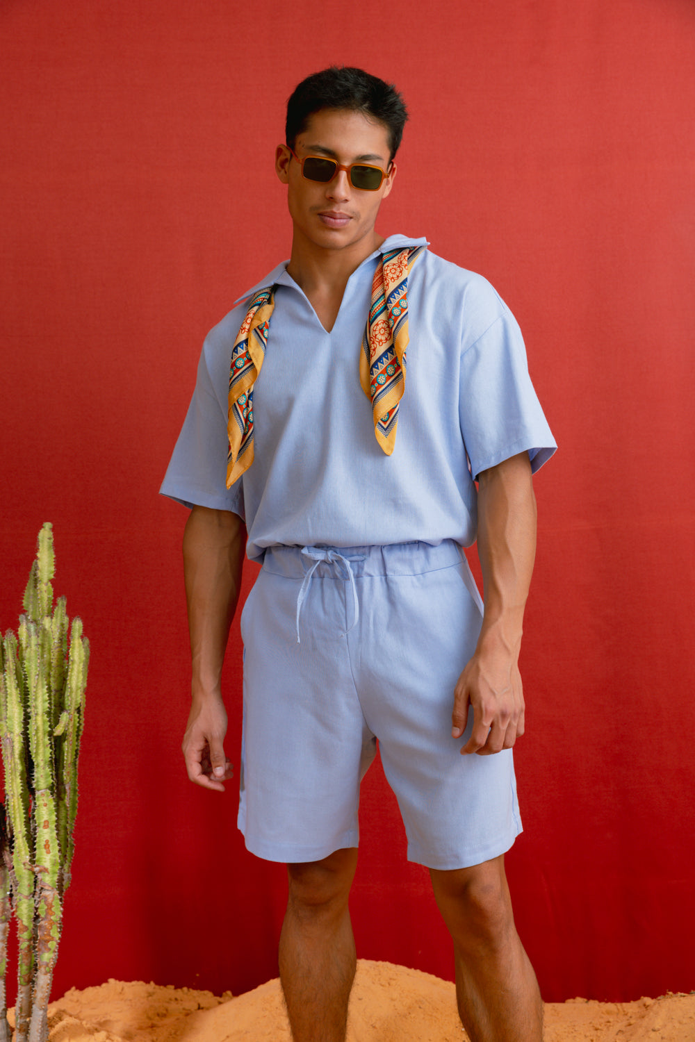 SUNS SHIRT-LIGHT BLUE