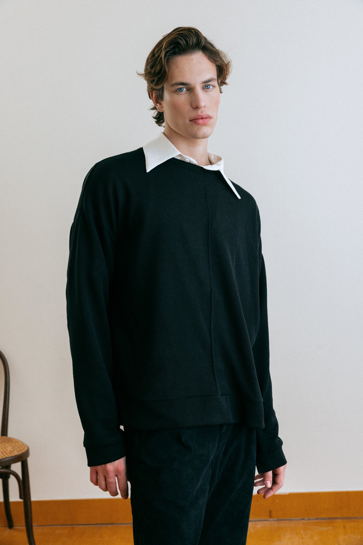 Knit T shirt