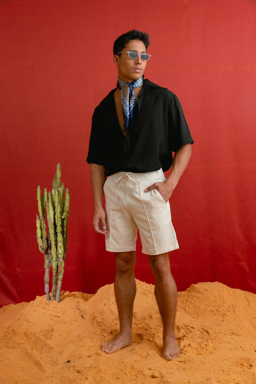 TEMPE PANTS-CREAM