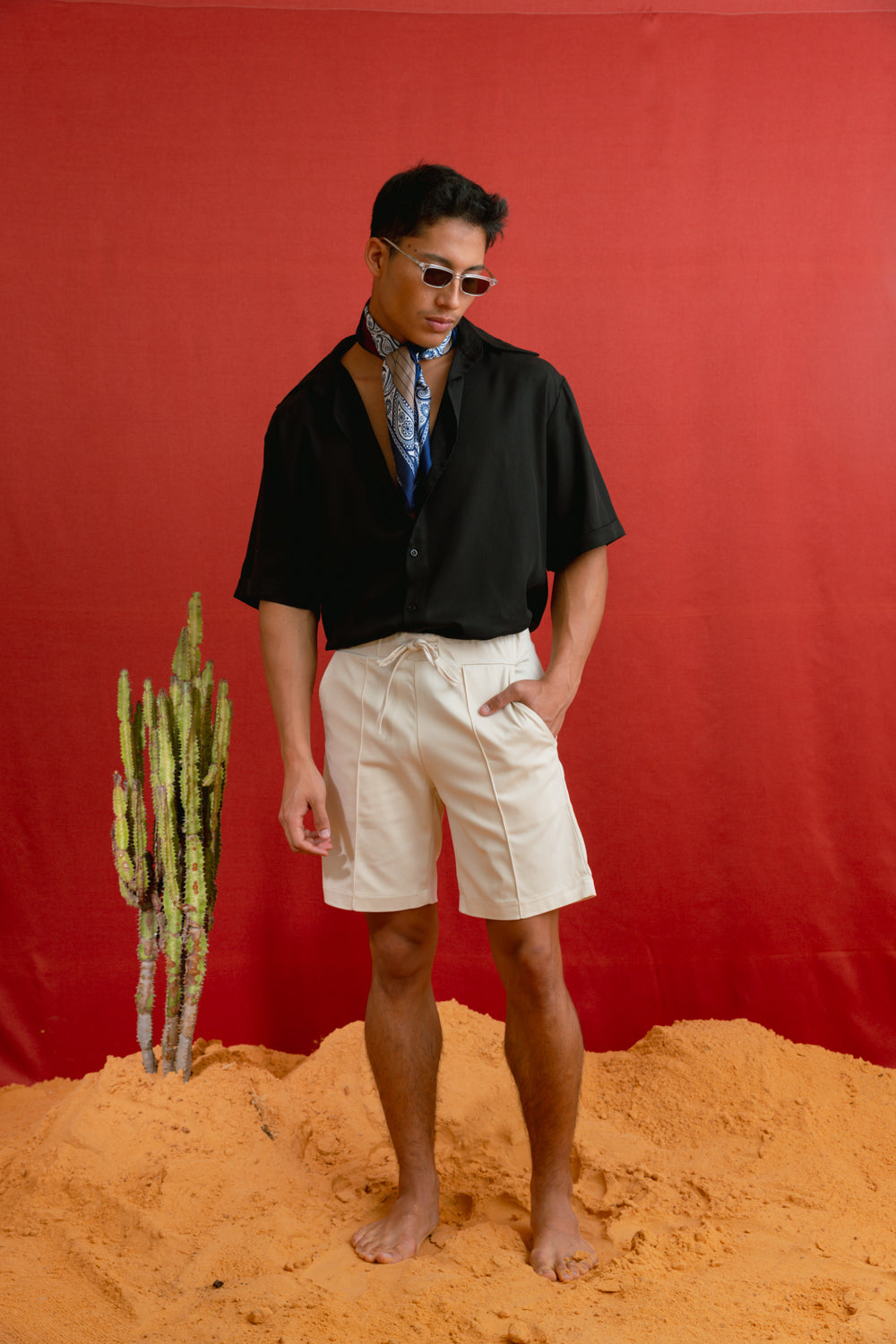 TEMPE PANTS-CREAM