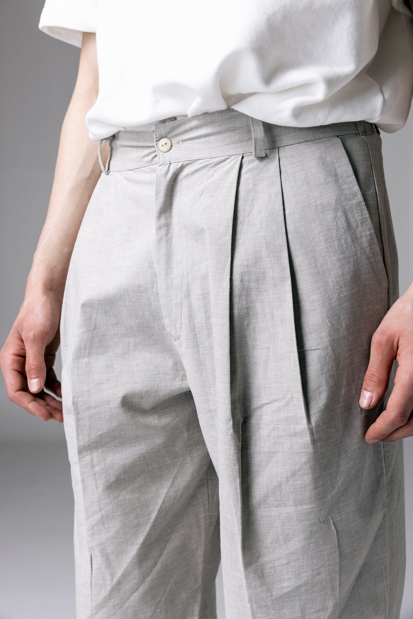 Pleated Pants