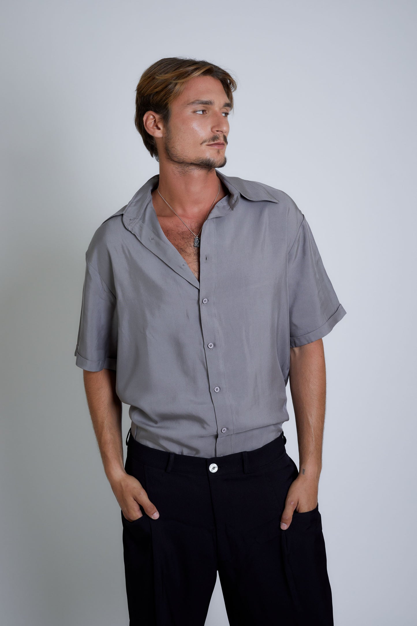 Short sleeve button shirt