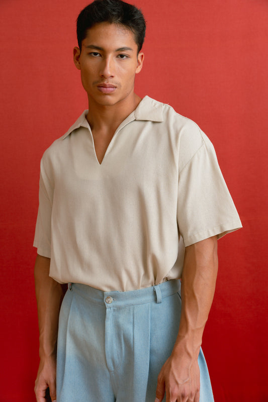 SUNS SHIRT-KHAKI