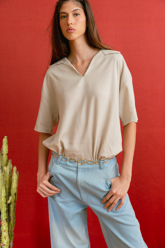 SUNS SHIRT-KHAKI