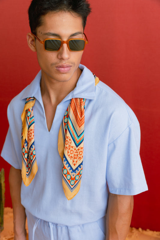 SUNS SHIRT-LIGHT BLUE