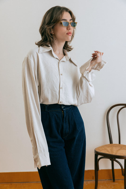 Linen buttoned shirt
